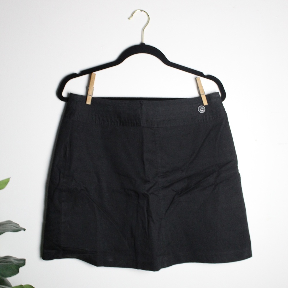 Black St. John's Bay Stretch Skort